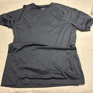 Men's Dark Grey-Black bcg brand shirt. 4XL. (807)